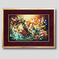 クロスステッチ刺繍額装-499