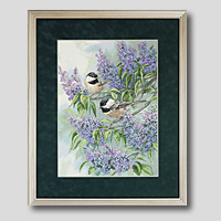 クロスステッチ刺繍額装-502