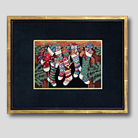 クロスステッチ刺繍額装-507