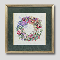 クロスステッチ刺繍額装-515