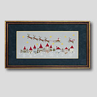 クロスステッチ刺繍額装-517