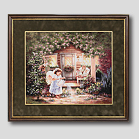 クロスステッチ刺繍額装-526