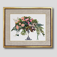 クロスステッチ刺繍額装-529