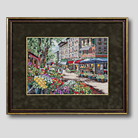 クロスステッチ刺繍額装-532