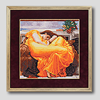 クロスステッチ刺繍額装-540