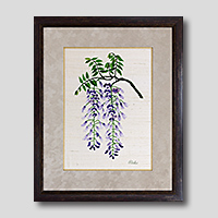 クロスステッチ刺繍額装-542