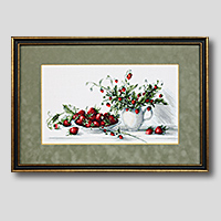 クロスステッチ刺繍額装-550