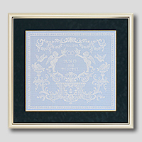 クロスステッチ刺繍額装-553