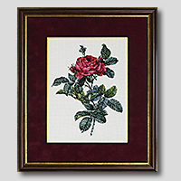 クロスステッチ刺繍額装-554