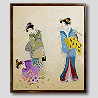 クロスステッチ刺繍額装-556