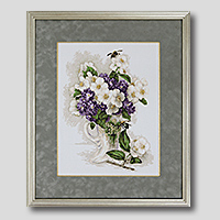 クロスステッチ刺繍額装-558