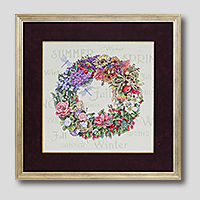 クロスステッチ刺繍額装-559