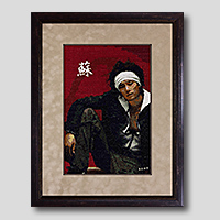 クロスステッチ刺繍額装-576