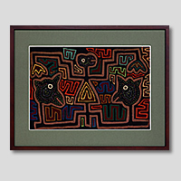 クロスステッチ刺繍額装-578