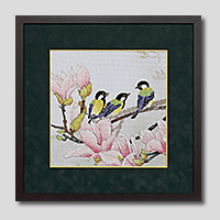 クロスステッチ刺繍額装-581