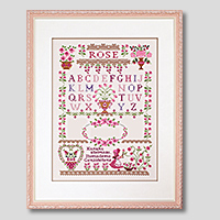 クロスステッチ刺繍額装-583