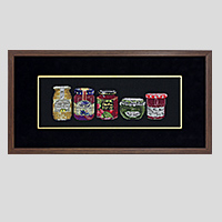 クロスステッチ刺繍額装-588