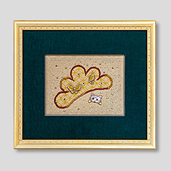 刺繍額装-863