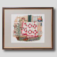 クロスステッチ刺繍額装-15