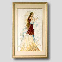 クロスステッチ刺繍額装-26