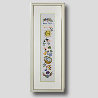 クロスステッチ刺繍額装-48