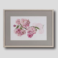 クロスステッチ刺繍額装-41