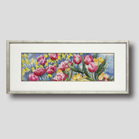 クロスステッチ刺繍額装-40