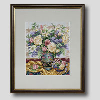 クロスステッチ刺繍額装-39