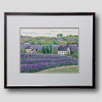 クロスステッチ刺繍額装-12