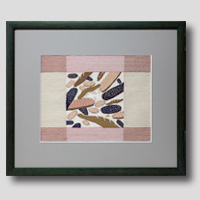 クロスステッチ刺繍額装-6