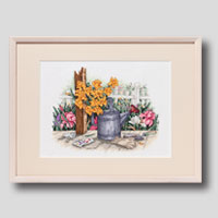 クロスステッチ刺繍額装-20