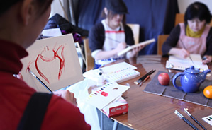 下描きをします