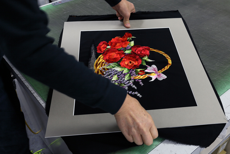 タイの少数民族の刺繍−1