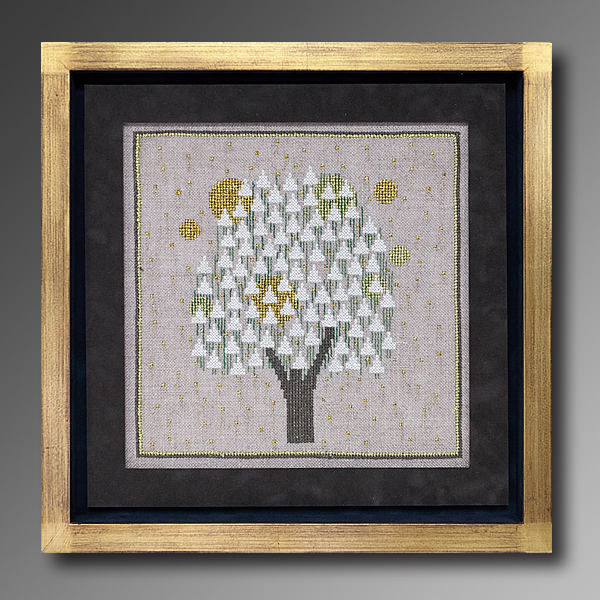 刺繍額縁 刺繍額装